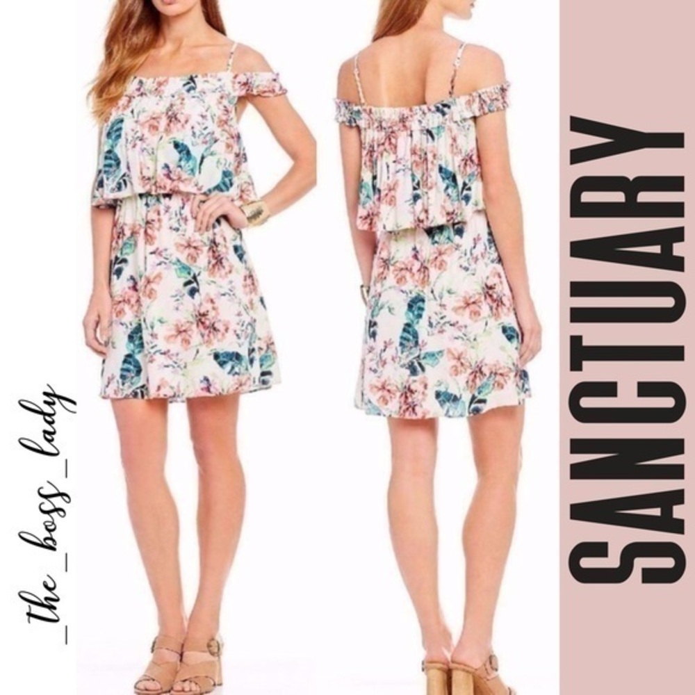 NWT Sanctuary floral dress spring summer